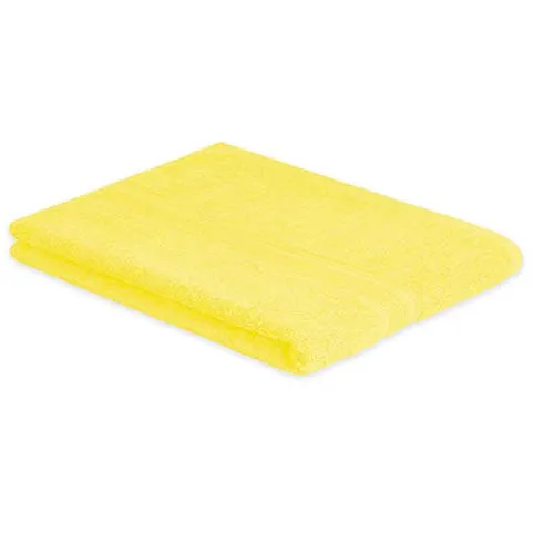 EXKLUSIV HEIMTEXTIL Frottier Handtücher Duschtuch 70 x 140 cm Gelb 500 g