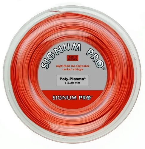 Signum Pro Poly Plasma Tennissaite 200 m 1,33 mm - Hochwertige Tennissaite für präzise Kontrolle und Spin, ideal für ambitionierte Spieler und Turniere.