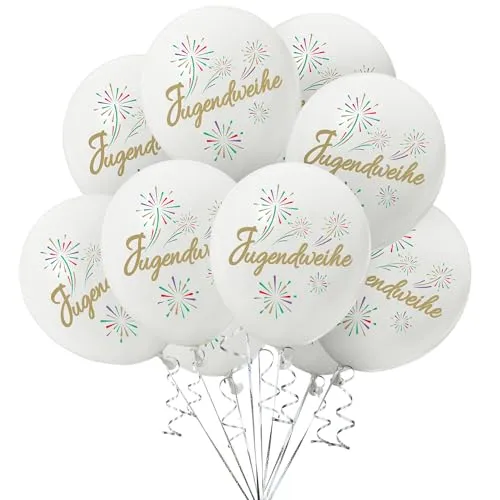 Luftballons Weiß von Oblique Unique