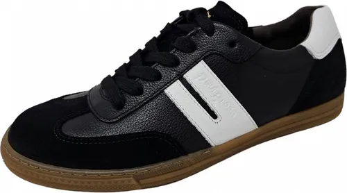 Paul Green Damen Sneaker – Elegante Low-Top Schnürschuhe in Schwarz - Damen-Sneaker mit hochwertigem Leder und TENCEL-Fasern für hohen Tragekomfort, ideal für Freizeit und Alltag.