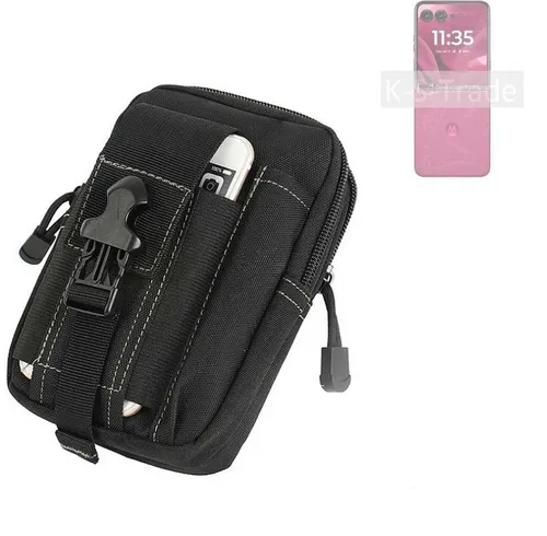 K-S-Trade Handyhülle für Motorola Razr 60 Ultra, Gürtel Tasche Gürteltasche Holster Schutz Hülle Handy Hülle