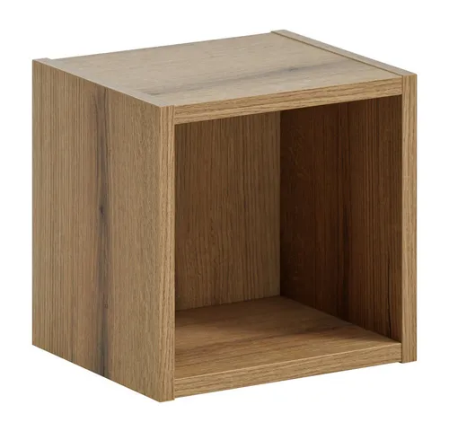 Lomadox Badregal NEWPORT-56-OAK, in Eiche - Hochwertiges Badregal aus Eiche, ideal für platzsparende Aufbewahrung mit kompakten Maßen (27x21x28 cm) und stilvollem Design für jedes Badezimmer.