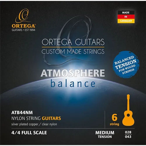 Saiten Konzertgitarre Ortega ATB44NM Gitarrensaiten Saiten Akustikgitarre NEU