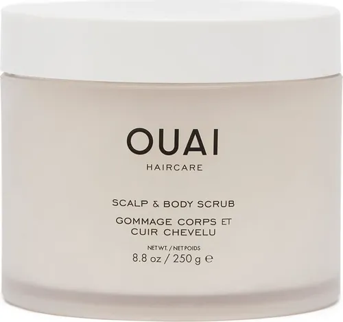 Ouai Scalp & Body Scrub Melrose Place 250 g - Hochwertiges Peeling für Kopfhaut und Körper, entfernt sanft abgestorbene Hautzellen und sorgt für frisches, gesundes Haar und Haut.