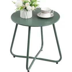 HollyHOME Beistelltisch Metall 45 cm