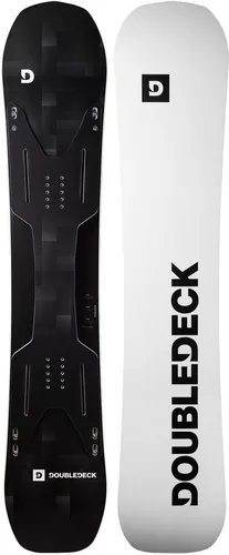 DOUBLEDECK CARVING HEAVY D Snowboard 2026 in schwarz von DOUBLEDECK