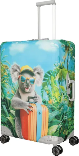 travelite ACCESSOIRES Kofferhülle L Koala - Kofferhülle für optimalen Schutz und individuelle Gestaltung Ihres Gepäcks, ideal für Reisen und in verschiedenen Farben erhältlich.