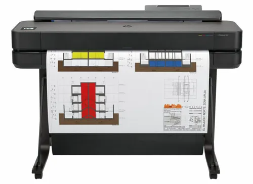 HP DesignJet T650 Großformatdrucker 36 Zoll - Großformatdrucker bis A0 für Architekten und Ingenieure, mobiles Drucken via Wi-Fi und schnelle Druckgeschwindigkeit von nur 25 Sekunden pro A1-Ausdruck.