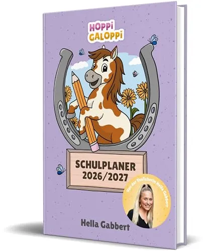 HOPPi GALOPPi Schulplaner 2026/2027: von Hella Gabbert von CE Community Editions