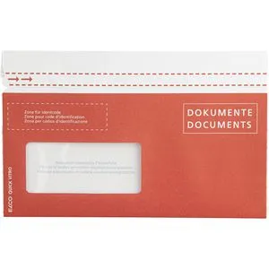 ELCO Lieferscheintaschen Quick Vitro - 250 St. DIN lang, reißfest und nachhaltig aus Papier für umweltfreundlichen Versand