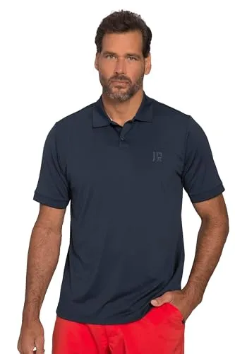 JP 1880 Poloshirt für Golf, Mattes Nachtblau 6XL - Poloshirt für Herren, speziell für Golf entwickelt mit hochwertiger Stretch-Qualität und QuickDry-Technologie für schnelles Trocknen.
