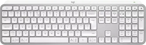 Logitech MX Keys S Hellgrau - Intelligente Beleuchtung und Easy Switch - Tastaturen mit programmierbaren Tasten, intelligenter Beleuchtung und Easy Switch für nahtloses Koppeln mit bis zu 3 Geräten. Ideal für effizientes Arbeiten und flüssiges Schreiben.