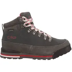 CAMPAGNOLO CMP Heka Damen Wanderschuhe grau 41 - Wasserdichte Damen Wanderschuhe mit Clima Protect System, ideal für Trekking und Outdoor-Aktivitäten, aus hochwertigem Nubukleder für Komfort und Schutz.