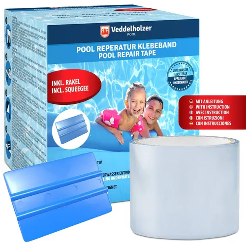 Pool Reparaturset wasserdichtes Unterwasser Klebeband 10 cm x 150 cm Flex Tape