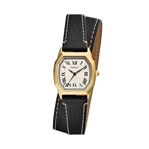 Fossil Damenuhr HARLOW ES5404 - Edelstahl-Armbanduhr in elegantem Golddesign, ideal für stilbewusste Frauen, die Wert auf Qualität und Mode legen.