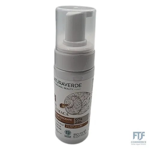 Naturaverde | Bio Gesichtsreinigungsmousse mit Schneckenschleim, Bio-Mousse, Bio