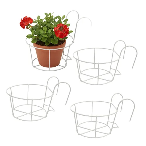 Hängeblumentöpfe Blumentopfhalter Pflanzenhalter Blumenhalter Pflanzkorb Balkon