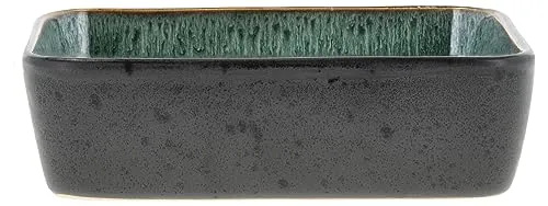 Bitz Auflaufform 19 x 14 cm Schwarz/Grün in grün von Bitz