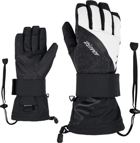 Ziener Skihandschuhe MILANA AS(R) LADY - Hochwertige Skihandschuhe für Damen, ideal für kalte Tage. Mit optimaler Passform und strapazierfähigem Material für besten Komfort beim Wintersport.