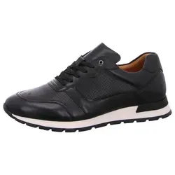 Digel Super Sneaker - Leder schwarz 45 EU - Sneaker aus hochwertigem Leder in Schwarz, mit herausnehmbarer Innensohle für optimalen Tragekomfort und individuelle Anpassung.
