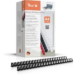 Peach Plastikbinderücken A4 20mm von Peach