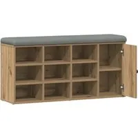 vidaXL Schuhbank Artisan-Eiche von vidaXL