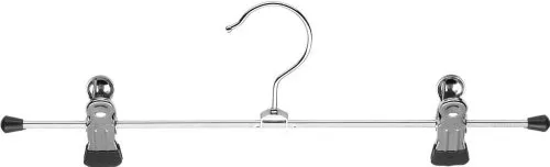 Hosenbügel Clip 2er silber