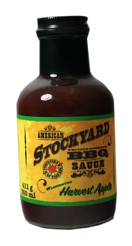 American Stockyard Harvest Apple BBQ Sauce (350ml/425g)