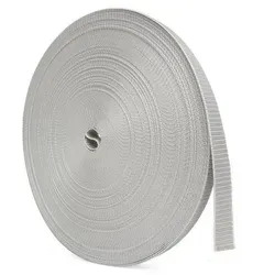 BAUHELD® 50m Rolladengurt - Hohe Reißfestigkeit und UV-Stabilität - Fliegengitter - Strapazierfähiges Rolladengurtband, ideal für schwere Rollläden, mit langlebiger Verarbeitung und schmutzunempfindlicher Oberfläche für langanhaltende Qualität.
