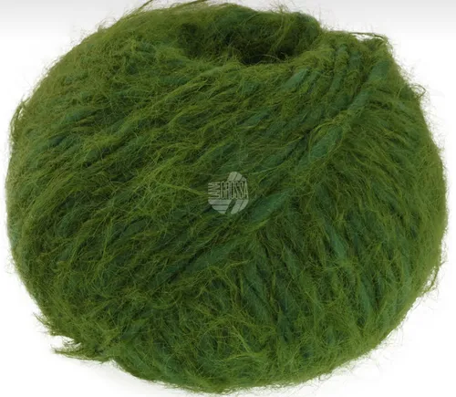 NEU! BASTA Lana Grossa 50g Fb. 30 moosgrün federzarter Flausch kg/138€