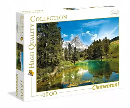 Puzzle 1500 elementów. High Quality Collection. Blue Lake Clemento 8005125316809