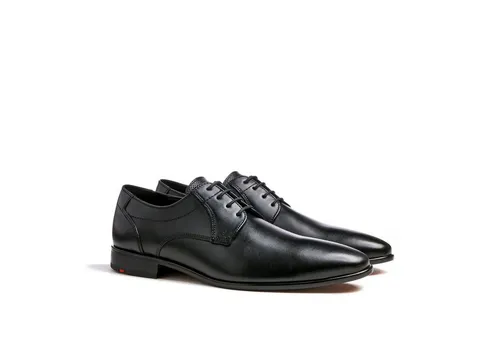 LLOYD Herren Schnürhalbschuhe Manon - Elegante Derby-Schnürhalbschuhe aus Glattleder, ideal für Büro und Freizeit. Mit normaler Weite und bequemer Ledersohle für hohen Tragekomfort.
