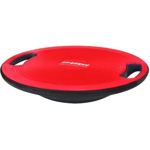 Sport-Tec Balance Board mit Griffen, ø 40 cm - Balanceboards für vielseitiges Training, entlastet die Handgelenke und verbessert Koordination, Gleichgewicht und Kraft. Inkl. Übungsposter für effektives Home-Training oder Physiotherapie.