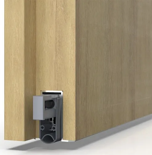 Athmer Türdichtung SCHALL-EX L-15/30 OS 835mm - Türdichtungen für optimale Schallisolierung, aus Aluminium, einseitig auslösbar und kürzbar für individuelle Anpassung.