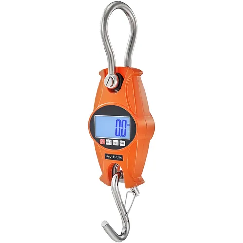 VEVOR Kranwaage 0,15 bis 300kg - Digitale Hängewaage mit LCD-Display, robuste Aluminiumkonstruktion und präzise 0,05kg Genauigkeit