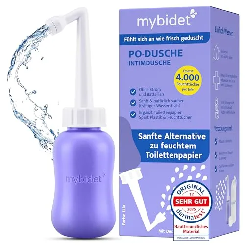 DUBAI SHOWER MYBIDET 3.0 Po Dusche – Tragbare Intimdusche für Unterwegs