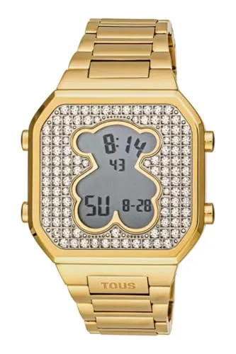 Damenuhr Tous 3000130800 - Elegante Armbanduhr für Damen - Stilvolle Damenuhr Tous 3000130800 in gold mit elegantem Design, perfekt für modebewusste Frauen.