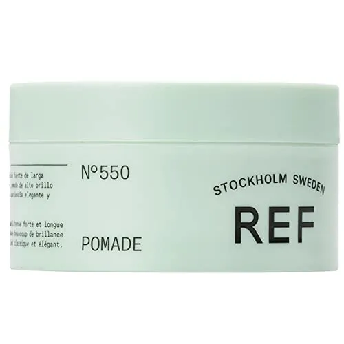 REF Haarpflege-Set Pomada pentru par No.550, 85ml - Haarstyling-Produkte, hochwertige Pomade für starken Halt und glänzendes Finish, ideal für kreative Stylings.