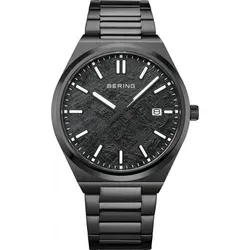Elegante Herrenuhr BERING 17639-722 klassisch schwarz