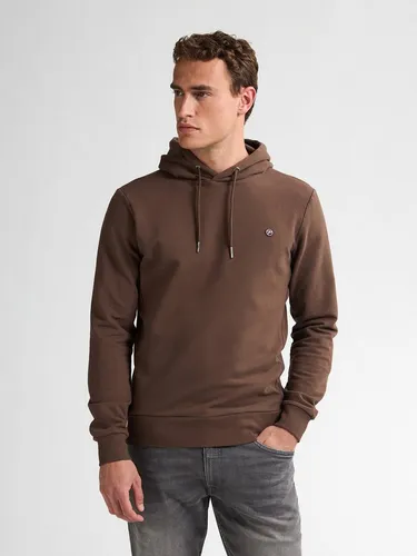 Petrol Industries Kapuzensweatshirt mit Logo Stickerei - Herren-Sweatshirt in Mud, aus elastischem Sweatmaterial mit Logo-Stickerei. Ideal für lässige Outfits und bequem im Alltag.