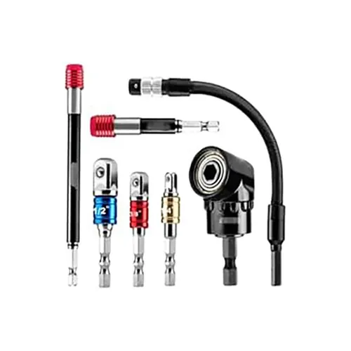 Red Tools Stecknuss Red Tools Adapter Set 7 teilig mit Steckschlüssel Adapter, 7-St.