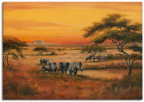 Kunst Orange von ARTland