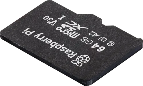 RPI CARD A2 64GB - Raspberry Pi - MicroSD-Karte, A2-Class, 64 GB