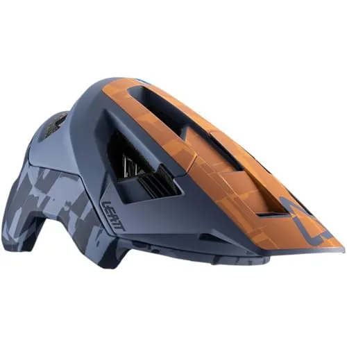 Leatt Casque MTB Allmtn 4.0-Rust, S (51-55cm) - Fahrradhelme mit Turbine 360° Technologie, die Hirnschäden um bis zu 40 % reduziert. Leicht, belüftet und optimal für sicheres Fahren bei niedrigen Geschwindigkeiten.
