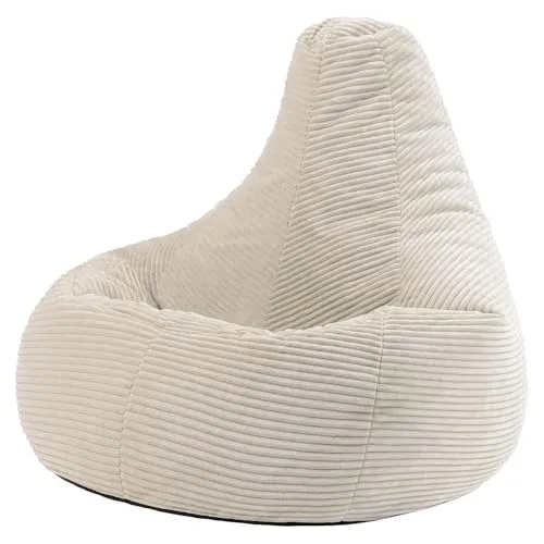 Icon Dalton Sitzsack Cord, Beige