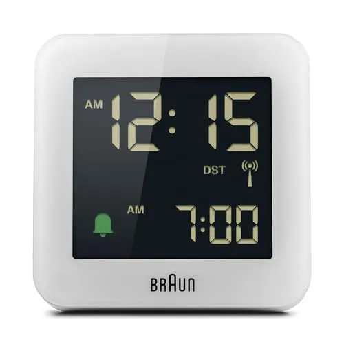Braun BC09W-DCF Digitaler Funkwecker (BC09W-DCF)