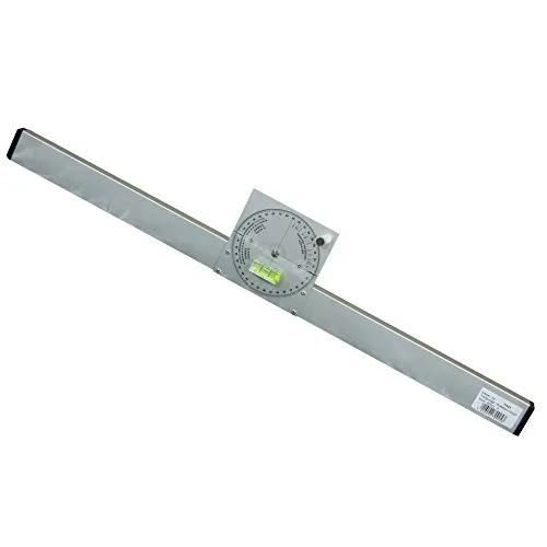 Gefäll- / Neigungs-Wasserwaage 800 mm - Wasserwaage aus robustem Aluminium, präzise Messgenauigkeit von 1 mm/m, ideal für professionelle Anwendungen und Heimwerkerprojekte.