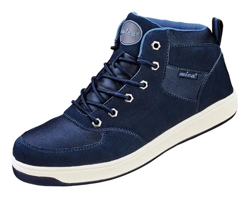 Wica Stiefel 31550 Tajo S1P blau, Größe 46 - Sicherheitsstiefel mit S1P-Zertifizierung, ideal für den Einsatz in handwerklichen Berufen, rutschfeste Sohle und hoher Tragekomfort.