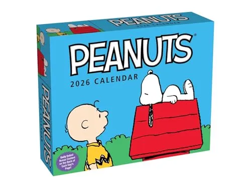 Peanuts 2026: Original Andrews McMeel-Tagesabreißkalender - Unterhaltungsliteratur mit täglichen Comicstrips von Peanuts, ideal für Fans und um den Tag mit Humor zu beginnen.