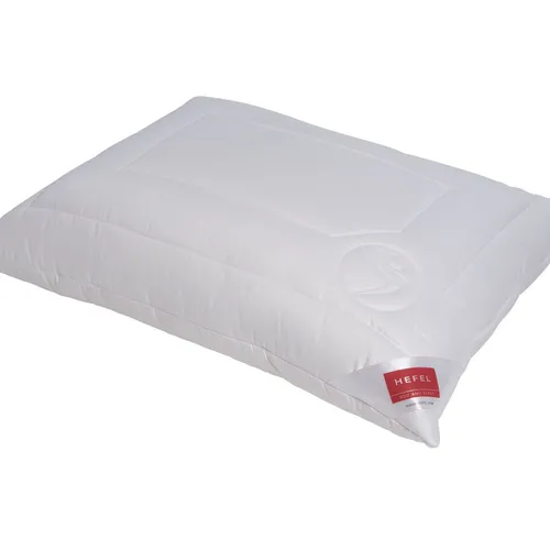 Hefel Wellness Vitasan Kissen 40x60 cm - Kissen mit 4-Loch Vitasan Hohlfaser, ideal für Allergiker und bietet nächtlichen Schutz vor Hausstaubmilben.